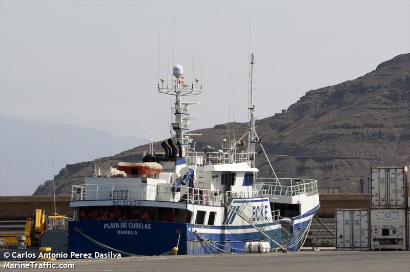 playa de cubelas (Fishing Vessel) - IMO 9338345, MMSI 224472000, Call Sign ECKE under the flag of Spain