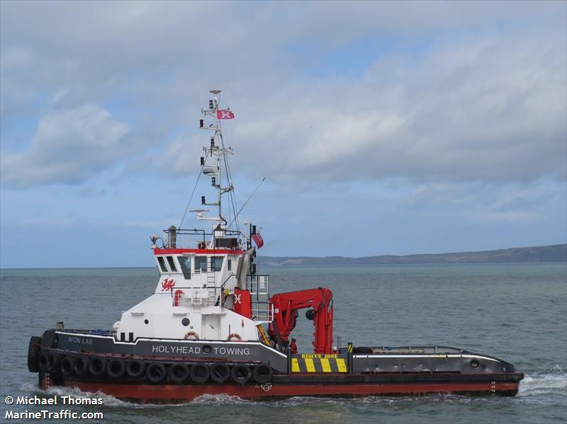 afon las (Offshore Tug/Supply Ship) - IMO 9547398, MMSI 235115261, Call Sign 2JEM8 under the flag of United Kingdom (UK)