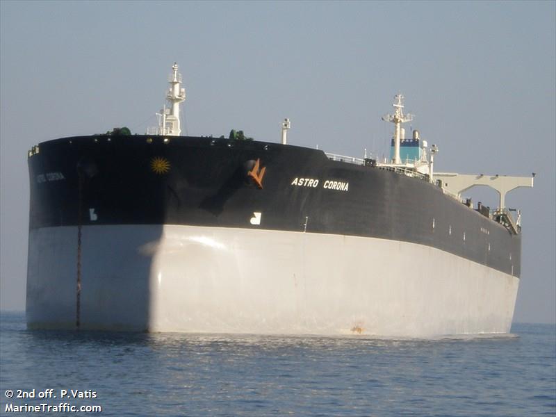 maran corona (Crude Oil Tanker) - IMO 9252333, MMSI 240016000, Call Sign SZUX under the flag of Greece