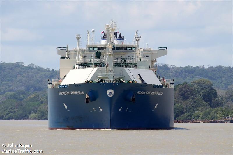 maran gas amphipolis (LNG Tanker) - IMO 9701217, MMSI 241414000, Call Sign SVCI3 under the flag of Greece