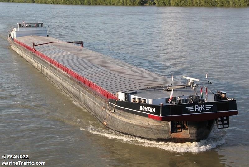 romera (Cargo ship) - IMO , MMSI 244670222 under the flag of Netherlands