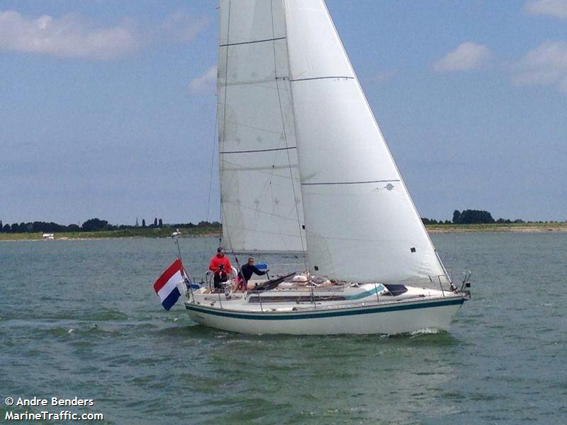 blue note (Sailing vessel) - IMO , MMSI 244710293 under the flag of Netherlands