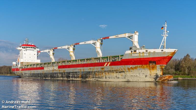trinityborg (General Cargo Ship) - IMO 9546485, MMSI 244810209, Call Sign PCWU under the flag of Netherlands