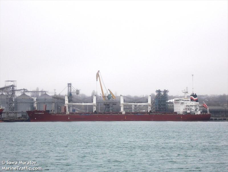 four nabucco (Bulk Carrier) - IMO 9450650, MMSI 248493000, Call Sign 9HA4674 under the flag of Malta