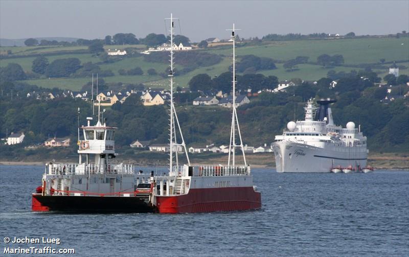 aisling gabrielle (Passenger ship) - IMO 7800033, MMSI 250101540, Call Sign EI7199 under the flag of Ireland