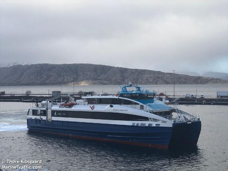 fredrikke t-olsen (Passenger Ship) - IMO 9898864, MMSI 257125290, Call Sign LGEP under the flag of Norway