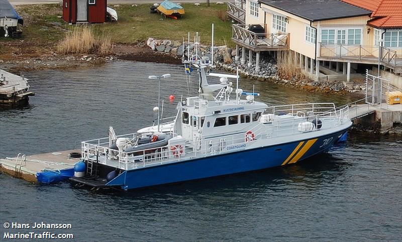 kbv 310 (Law enforcment) - IMO , MMSI 265400000, Call Sign SHRW under the flag of Sweden