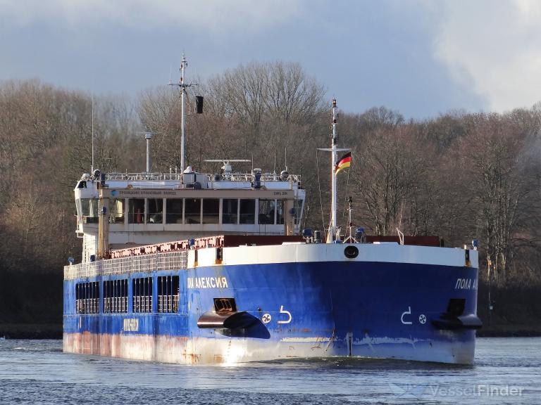 pola alexia (General Cargo Ship) - IMO 9903853, MMSI 273215270, Call Sign UBUU3 under the flag of Russia