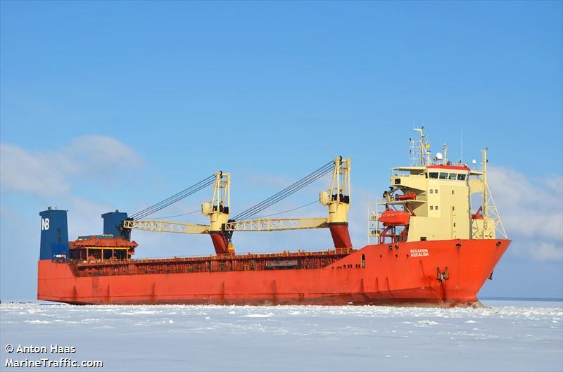ascalon (Ro-Ro Cargo Ship) - IMO 9198226, MMSI 273219650, Call Sign UBHU6 under the flag of Russia