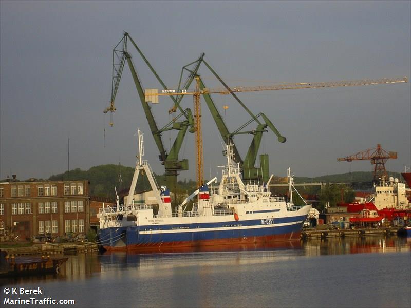 zvezda murmana (Fishing Vessel) - IMO 7032179, MMSI 273352230, Call Sign UEDV under the flag of Russia