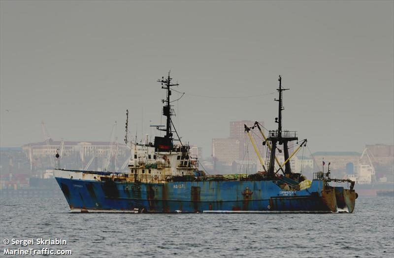 sarycheusk (Fishing Vessel) - IMO 7832866, MMSI 273824500, Call Sign UHGK under the flag of Russia