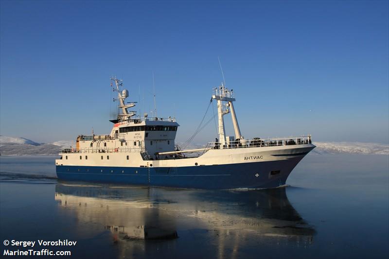 ll antias (Fishing Vessel) - IMO 9055199, MMSI 273843800, Call Sign UINP under the flag of Russia