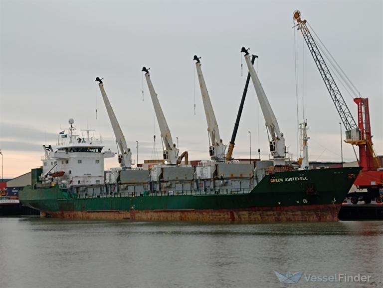 green austevoll (Refrigerated Cargo Ship) - IMO 8819299, MMSI 311043800, Call Sign C6YS6 under the flag of Bahamas