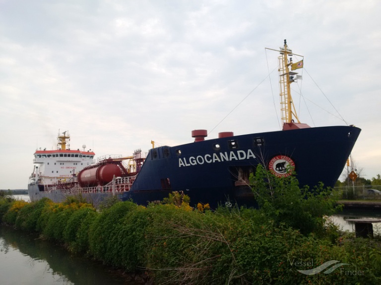 algocanada (Chemical/Oil Products Tanker) - IMO 9378591, MMSI 316013215, Call Sign CFN5193 under the flag of Canada