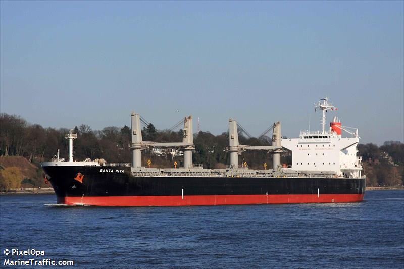 santa rita (Bulk Carrier) - IMO 9478999, MMSI 351811000, Call Sign 3EVQ9 under the flag of Panama