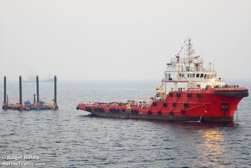aos handler (Offshore Tug/Supply Ship) - IMO 9592630, MMSI 356368000, Call Sign HO5899 under the flag of Panama