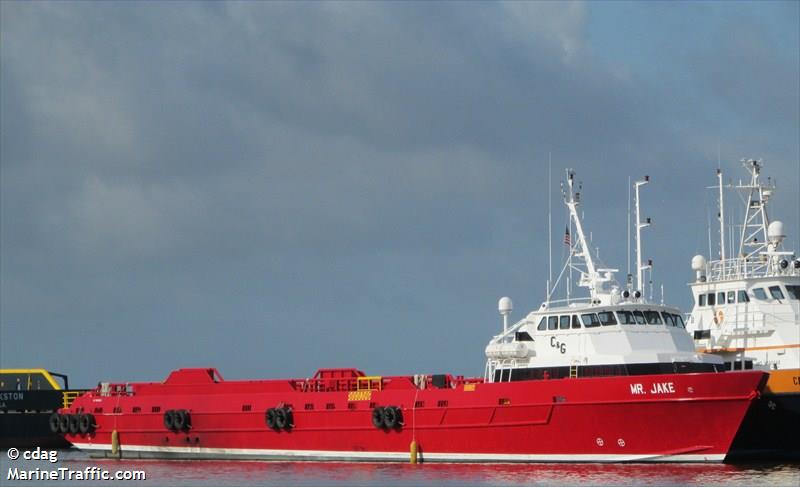 mr jake (Offshore Tug/Supply Ship) - IMO 9660994, MMSI 367561730, Call Sign WDG6890 under the flag of United States (USA)