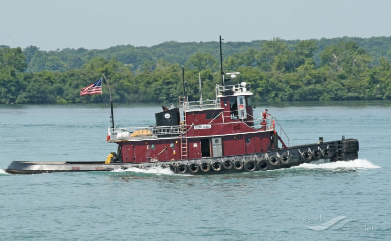 george gradel (Tug) - IMO , MMSI 367645370, Call Sign WDI8224 under the flag of United States (USA)