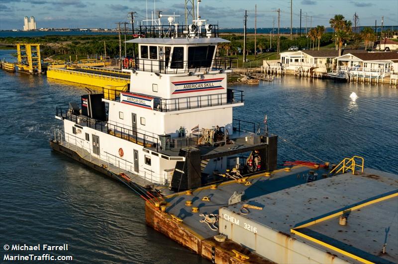 american skill (Towing vessel) - IMO , MMSI 367752120, Call Sign WDI9784 under the flag of United States (USA)