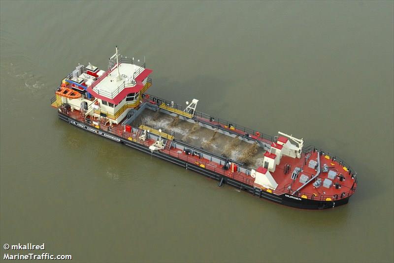 murden (Dredging or UW ops) - IMO , MMSI 369970571, Call Sign AELE under the flag of United States (USA)