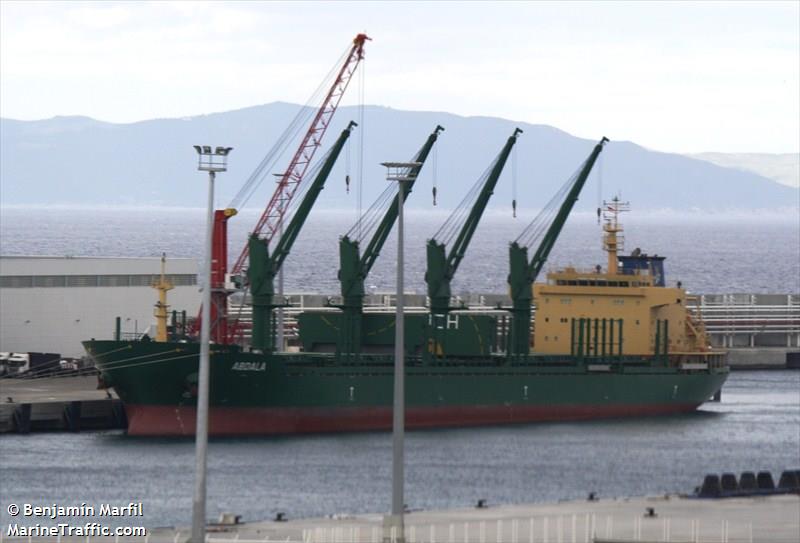 abdala (Bulk Carrier) - IMO 9571040, MMSI 370533000, Call Sign HO8155 under the flag of Panama