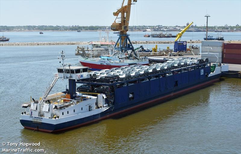 cap jackson (General Cargo Ship) - IMO 9280380, MMSI 376037000, Call Sign ZPGD under the flag of St Vincent & Grenadines