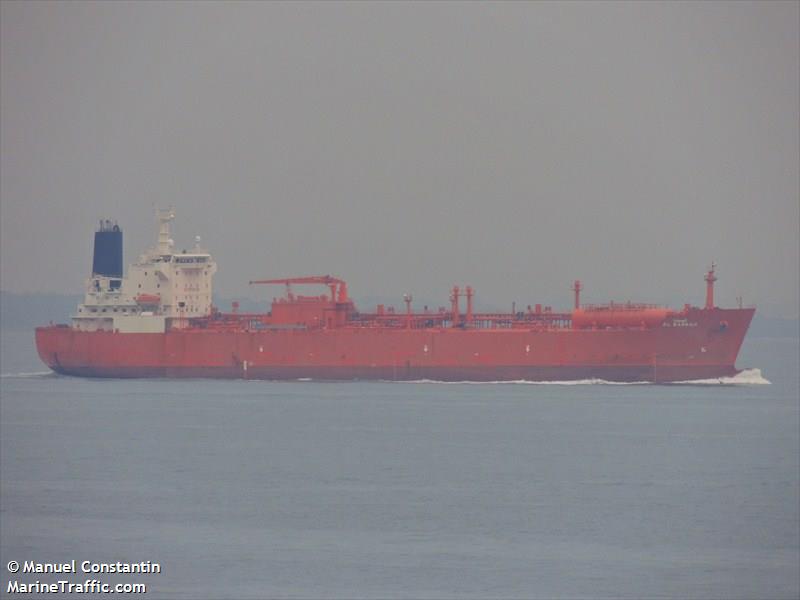 al barrah (LPG Tanker) - IMO 9332030, MMSI 403573000, Call Sign HZZK under the flag of Saudi Arabia