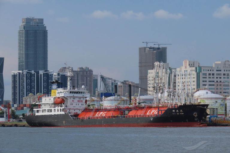 tong de yuan (LPG Tanker) - IMO 9491446, MMSI 412477750, Call Sign BOOE under the flag of China