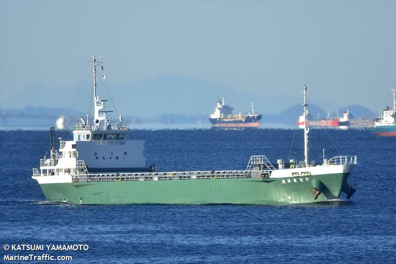 17toyo maru (Cargo ship) - IMO , MMSI 431001094, Call Sign JD2994 under the flag of Japan