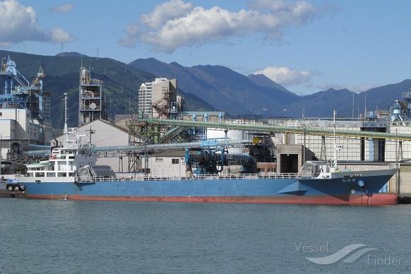 meiji maru (Cargo ship) - IMO , MMSI 431003433, Call Sign JD3342 under the flag of Japan