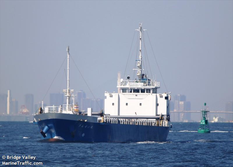 kinsei maru (General Cargo Ship) - IMO 9758260, MMSI 431006514, Call Sign JD3887 under the flag of Japan