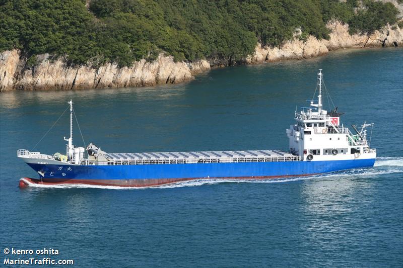 yorozumaru (General Cargo Ship) - IMO 9823522, MMSI 431009947, Call Sign JD4218 under the flag of Japan