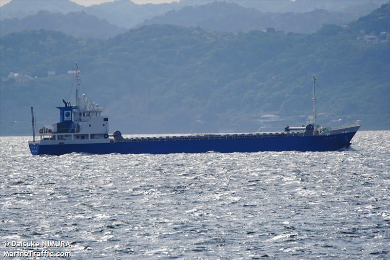 syouhakumaru (Cargo ship) - IMO , MMSI 431010062, Call Sign JD4259 under the flag of Japan