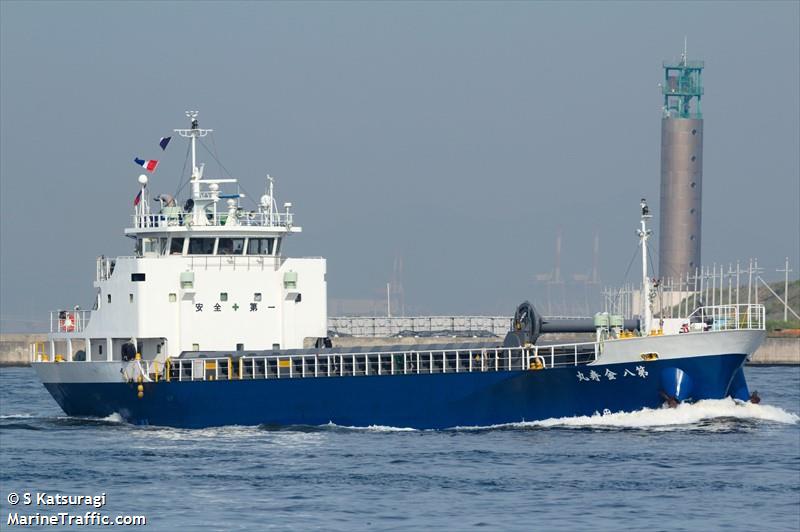 kinjyumaru no8 (Cargo ship) - IMO , MMSI 431501886, Call Sign JD2373 under the flag of Japan