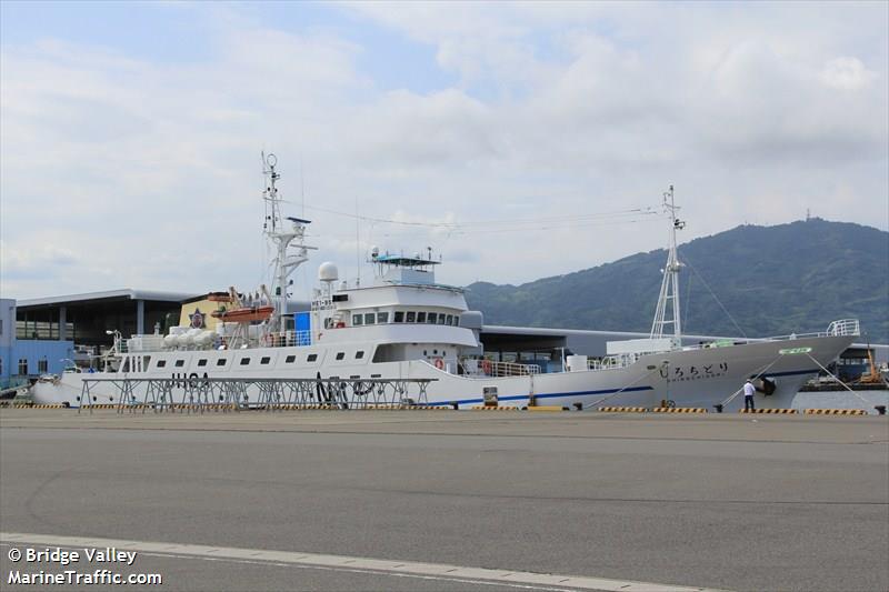 shirochidori (Fishing Vessel) - IMO 9218258, MMSI 431729000, Call Sign JHQA under the flag of Japan