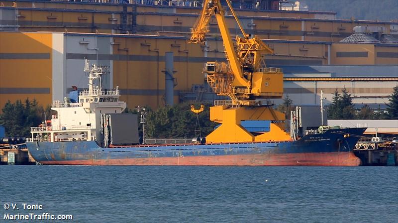 kwangyang sunshine (General Cargo Ship) - IMO 9647021, MMSI 440139000, Call Sign DSHP6 under the flag of Korea