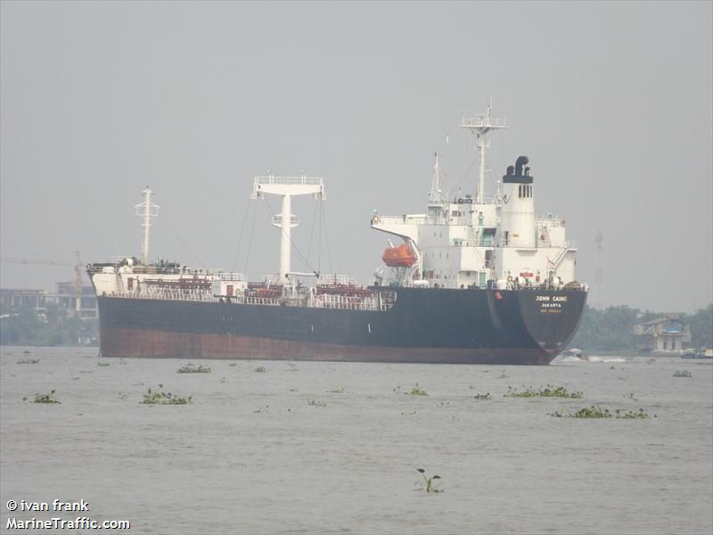 mt. john caine (Oil Products Tanker) - IMO 9045431, MMSI 525019550, Call Sign PNJA under the flag of Indonesia