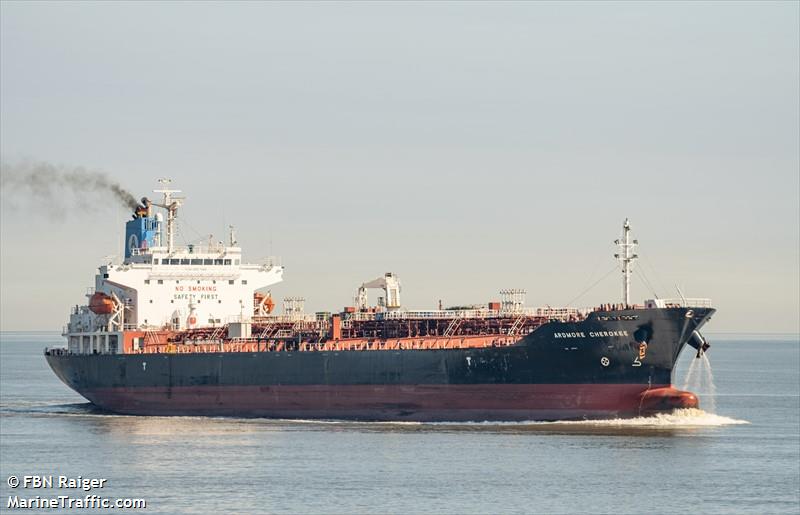 ardmore cherokee (Chemical/Oil Products Tanker) - IMO 9707845, MMSI 538005865, Call Sign V7HR9 under the flag of Marshall Islands