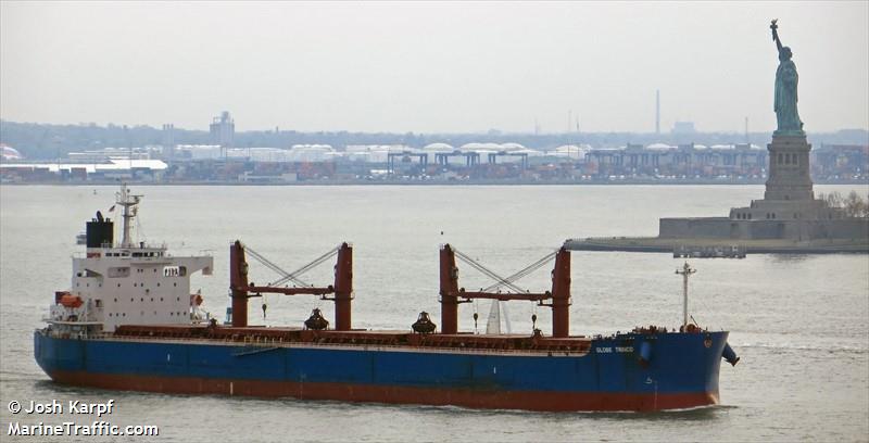 globe trinco (Bulk Carrier) - IMO 9403126, MMSI 538006603, Call Sign V7OY6 under the flag of Marshall Islands