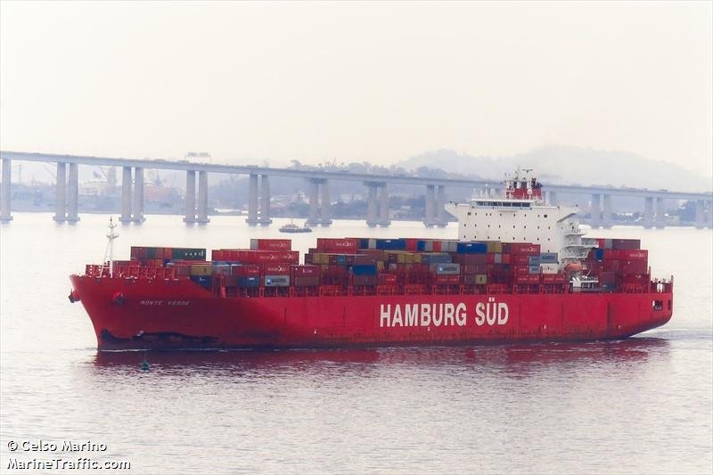 monte verde (Container Ship) - IMO 9283239, MMSI 563051800, Call Sign 9V7575 under the flag of Singapore