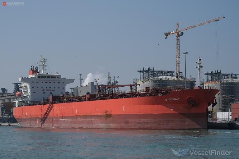 st.nikolai (Chemical/Oil Products Tanker) - IMO 9788485, MMSI 563065100, Call Sign 9V3585 under the flag of Singapore