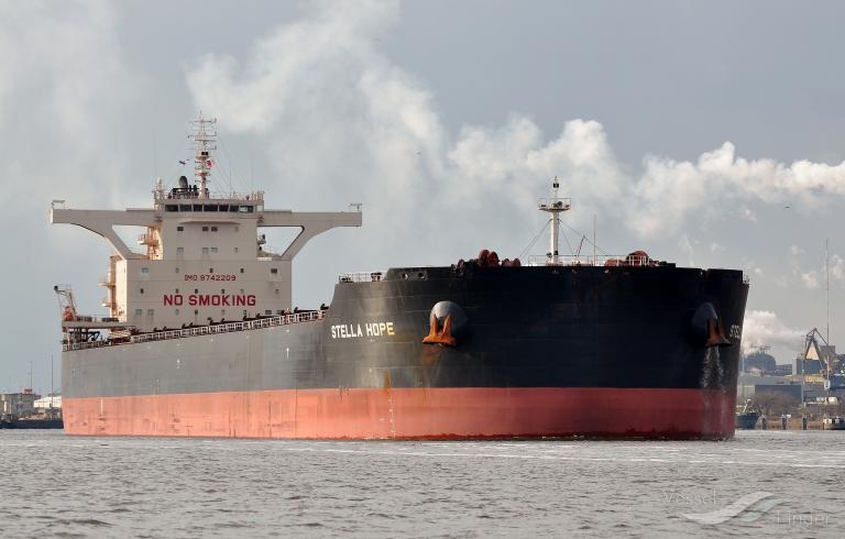 stella hope (Bulk Carrier) - IMO 9742209, MMSI 563188000, Call Sign 9V3596 under the flag of Singapore