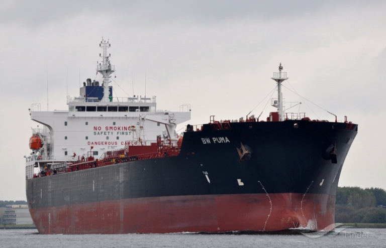 bw puma (Chemical/Oil Products Tanker) - IMO 9635810, MMSI 563621000, Call Sign 9V2342 under the flag of Singapore