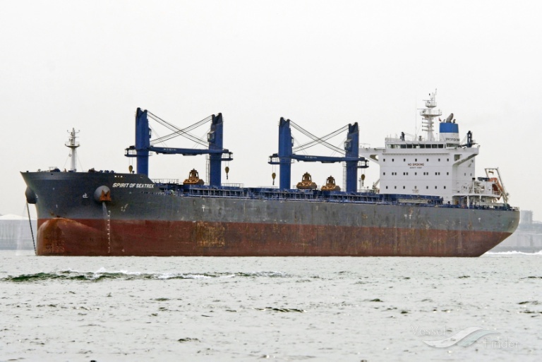 spirit of seatrek (Bulk Carrier) - IMO 9743617, MMSI 565370000, Call Sign 9V2844 under the flag of Singapore