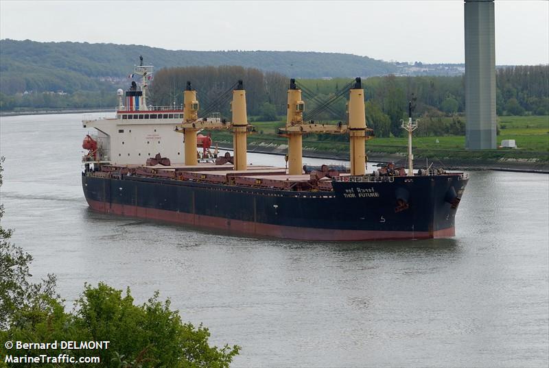 thor future (Bulk Carrier) - IMO 9326146, MMSI 567556000, Call Sign HSB6314 under the flag of Thailand