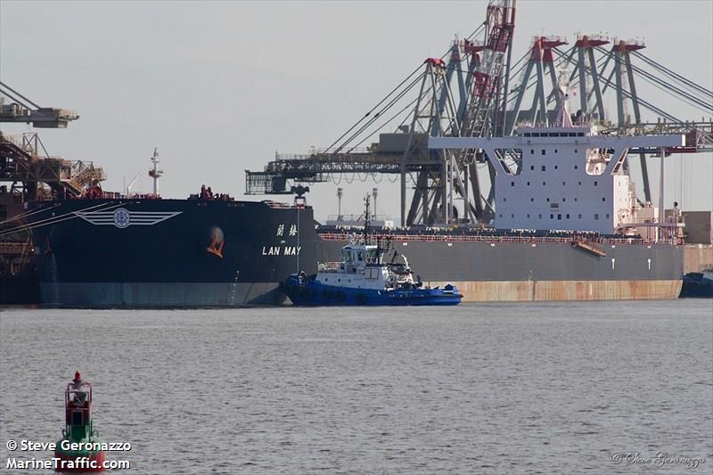 lan may (Bulk Carrier) - IMO 9410167, MMSI 636014631, Call Sign A8VM7 under the flag of Liberia