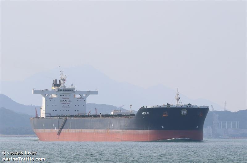 ian m (Bulk Carrier) - IMO 9434773, MMSI 636015350, Call Sign D5AC6 under the flag of Liberia