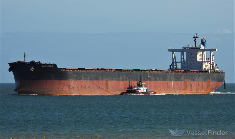 cape eagle (Bulk Carrier) - IMO 9624469, MMSI 636017448, Call Sign D5KZ8 under the flag of Liberia