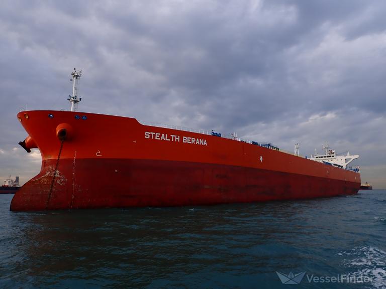 stealth berana (Crude Oil Tanker) - IMO 9437672, MMSI 636019903, Call Sign D5WR9 under the flag of Liberia