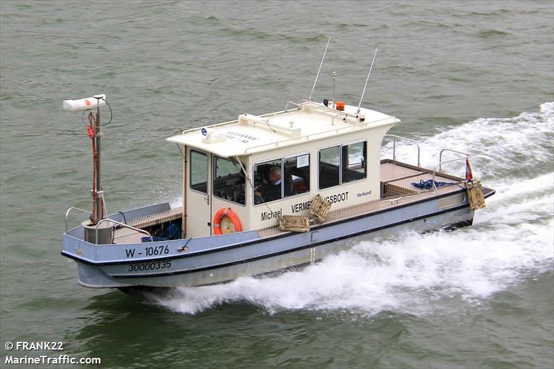 michael surveyship (Pleasure craft) - IMO , MMSI 203999433, Call Sign OED2053 under the flag of Austria